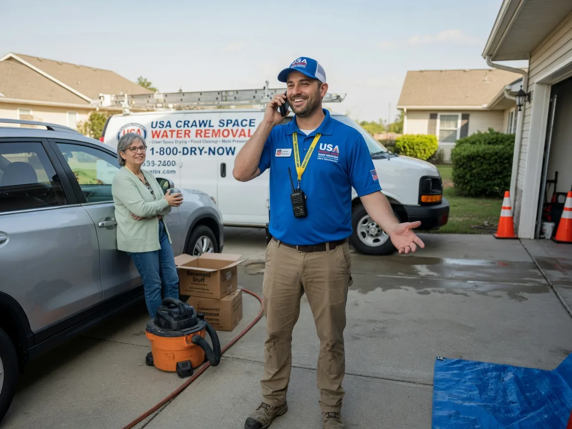 Crawl Space Water Removal Lisman, AL FAQs